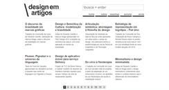 Desktop Screenshot of designemartigos.com.br